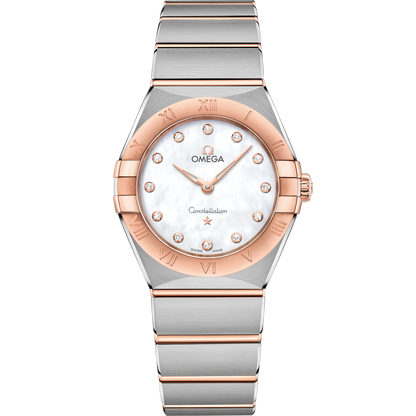 Constellation 28 mm, steel ‑ Sedna™ gold on steel ‑ Sedna™ gold