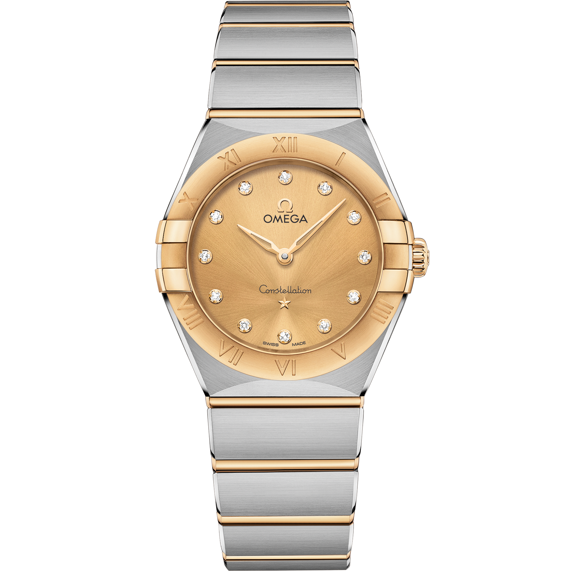 Constellation 28 mm, steel ‑ yellow gold on steel ‑ yellow gold