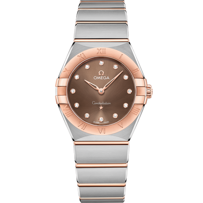 Constellation 28 mm, steel ‑ Sedna™ gold on steel ‑ Sedna™ gold
