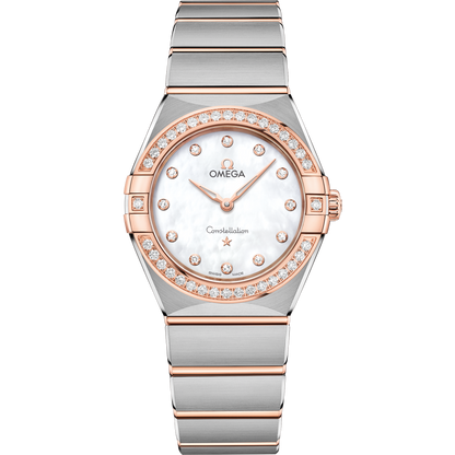 Constellation 28 mm, steel ‑ Sedna™ gold on steel ‑ Sedna™ gold