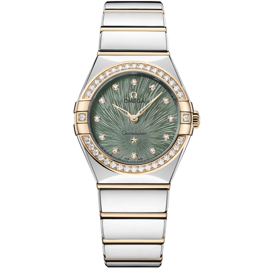 Constellation 28 mm, steel ‑ Moonshine™ gold on steel ‑ Moonshine™ gold