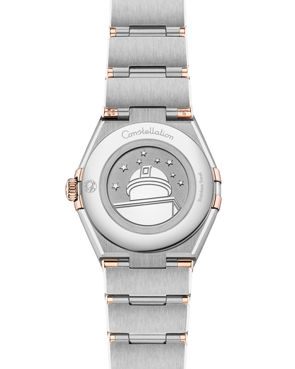 Constellation 28 mm, steel ‑ Sedna™ gold on steel ‑ Sedna™ gold