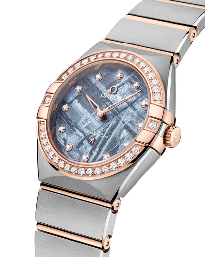 Constellation 28 mm, steel ‑ Sedna™ gold on steel ‑ Sedna™ gold