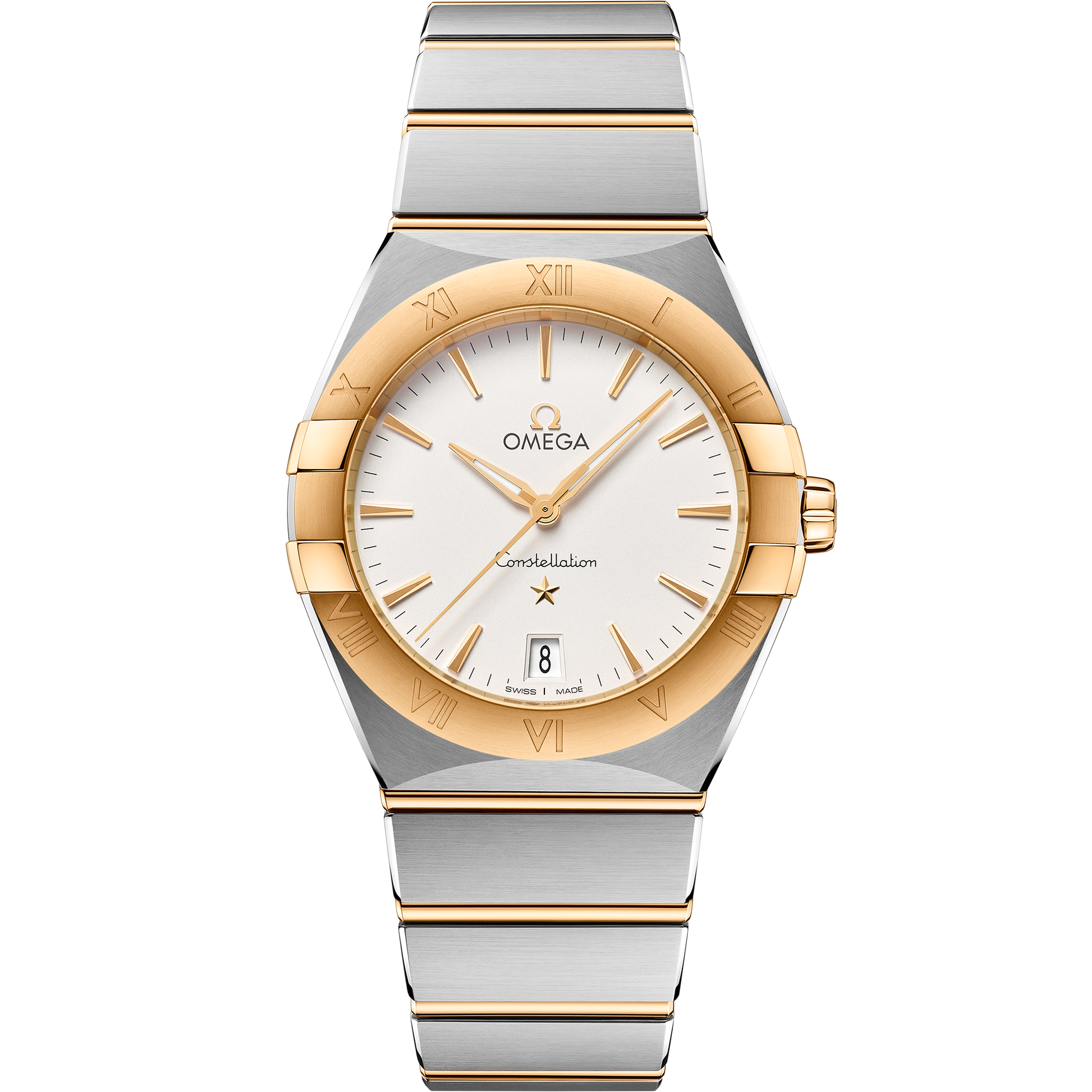 Constellation 36 mm, steel ‑ yellow gold on steel ‑ yellow gold