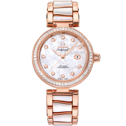 De Ville Ladymatic 34 mm, Sedna™ gold on Sedna™ gold