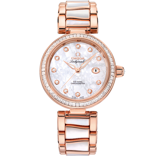 De Ville Ladymatic 34 mm, Sedna™ gold on Sedna™ gold