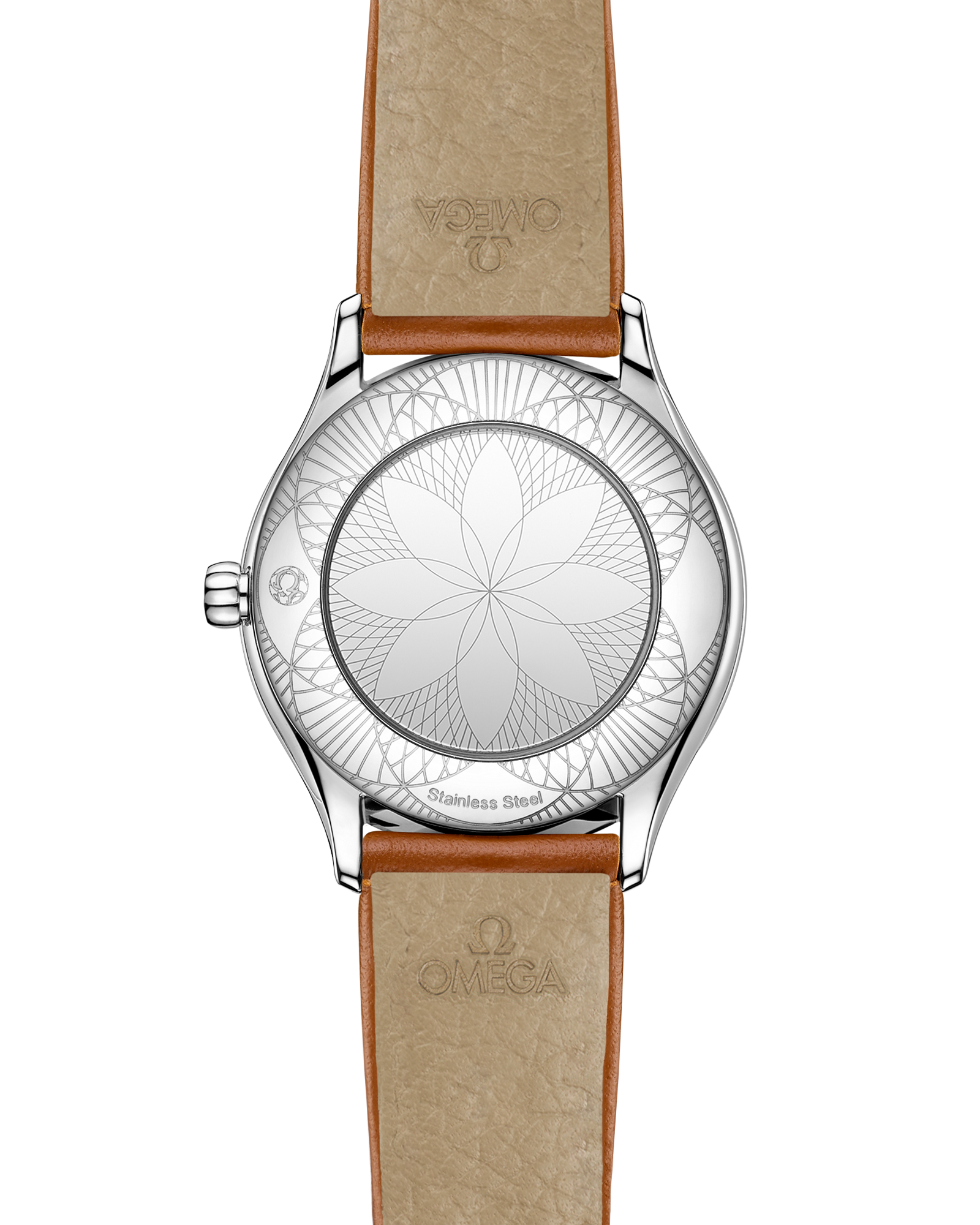 De Ville Mini Trésor 26 mm, steel on leather