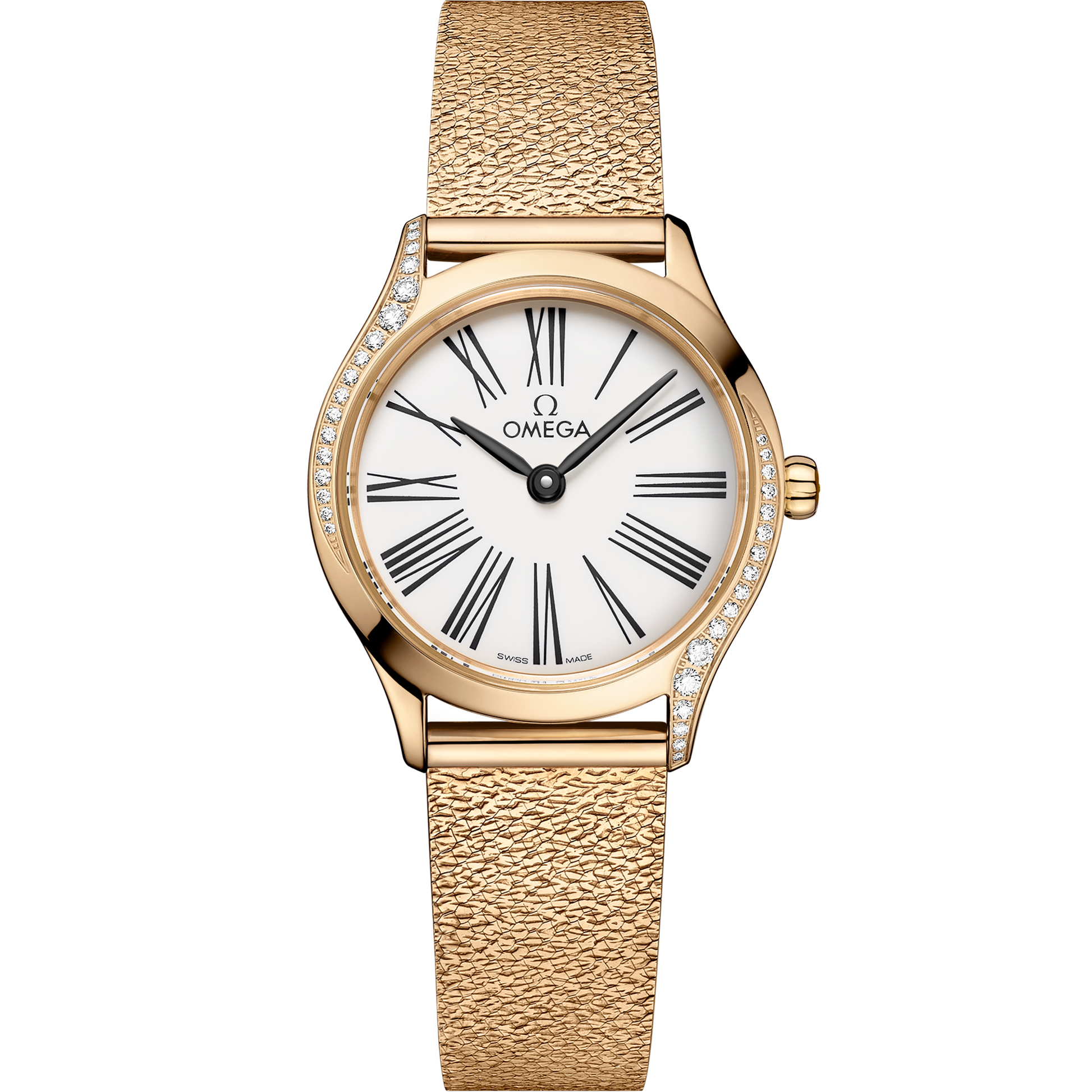 De Ville Mini Trésor 26 mm, Moonshine™ gold on Moonshine™ gold
