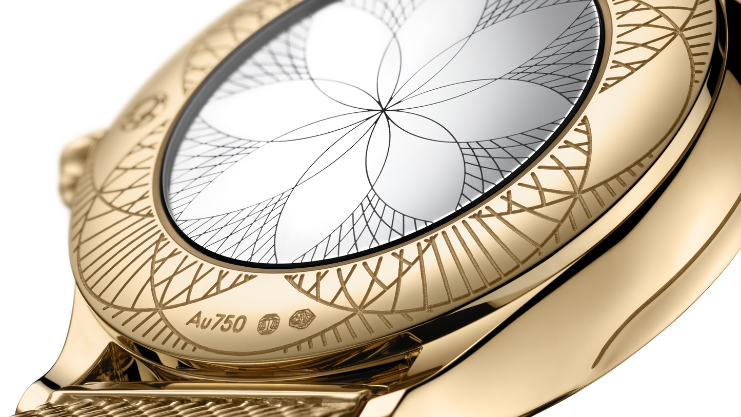 De Ville Mini Trésor 26 mm, Moonshine™ gold on Moonshine™ gold