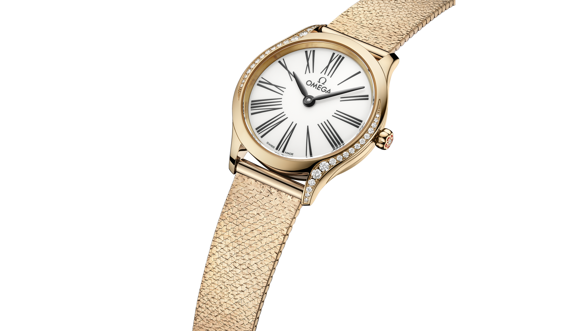 De Ville Mini Trésor 26 mm, Moonshine™ gold on Moonshine™ gold