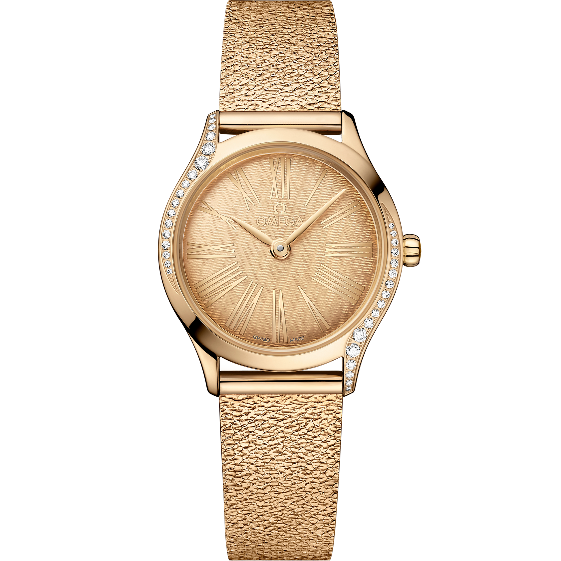 De Ville Mini Trésor 26 mm, Moonshine™ gold on Moonshine™ gold