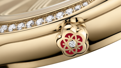 De Ville Mini Trésor 26 mm, Moonshine™ gold on Moonshine™ gold