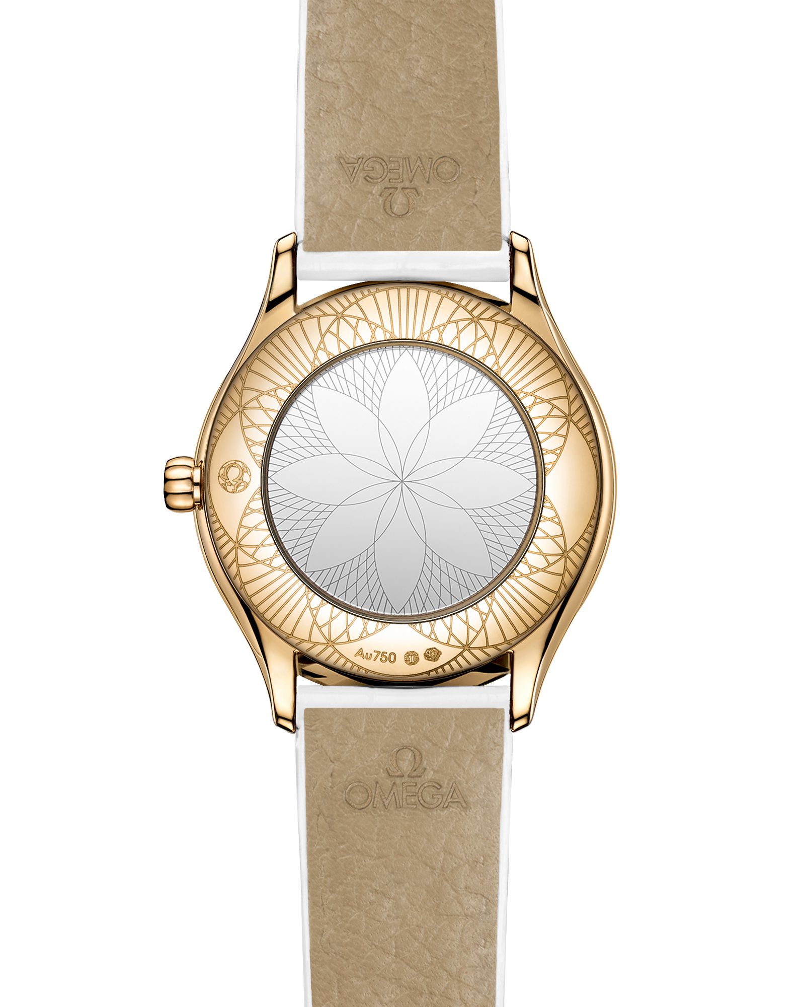 De Ville Mini Trésor 26 mm, Moonshine™ gold on alligator