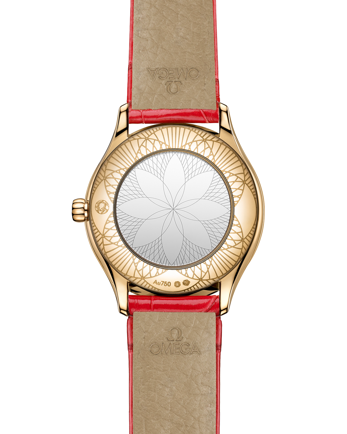 De Ville Mini Trésor 26 mm, Moonshine™ gold on alligator