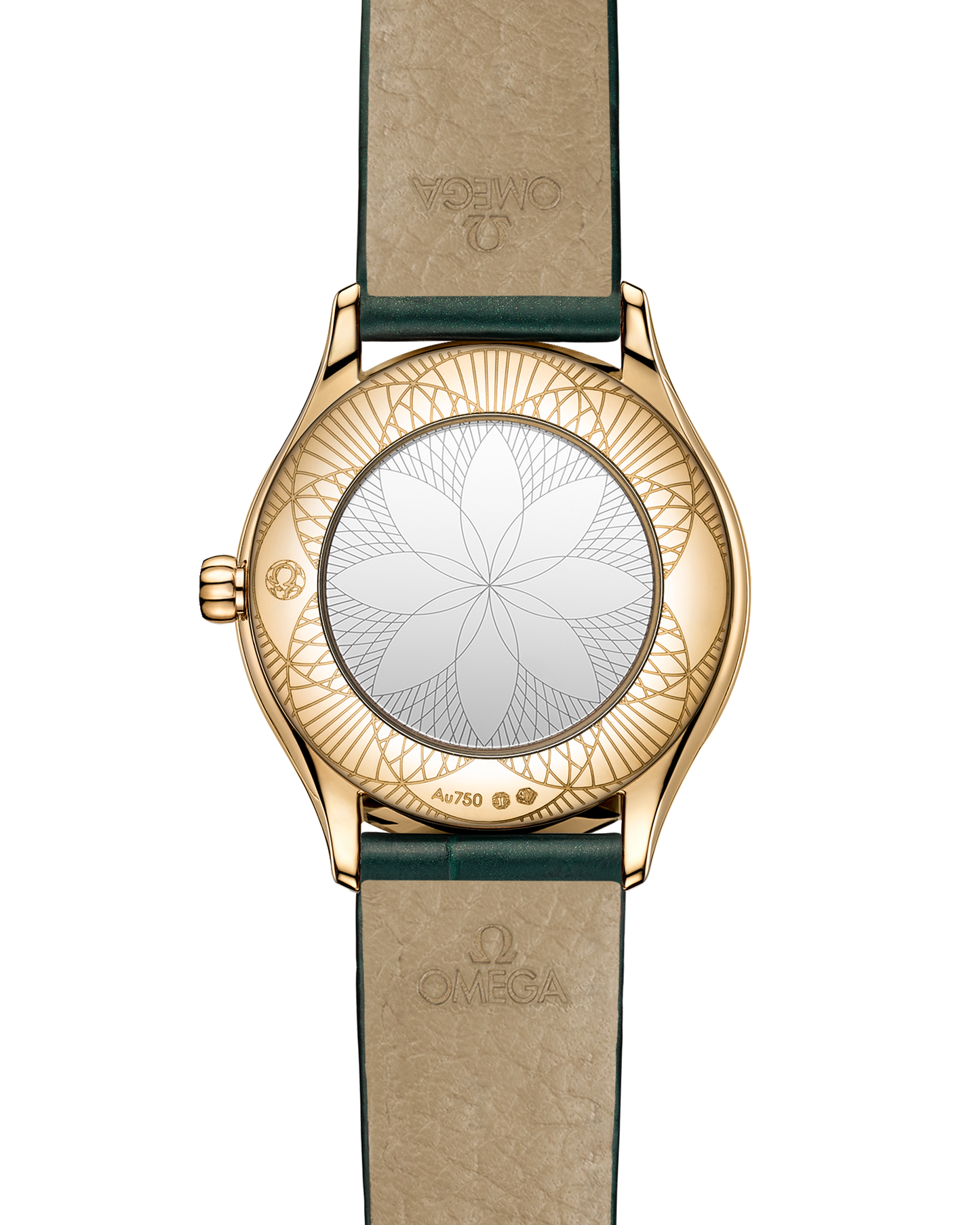 De Ville Mini Trésor 26 mm, Moonshine™ gold on alligator