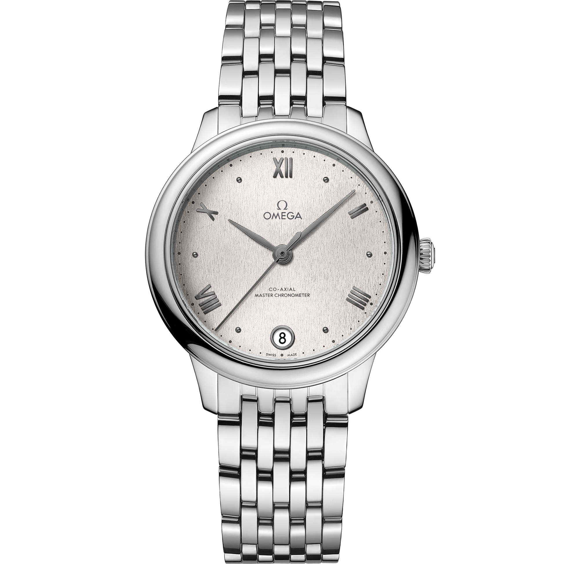 De Ville Prestige 34 mm, steel on steel