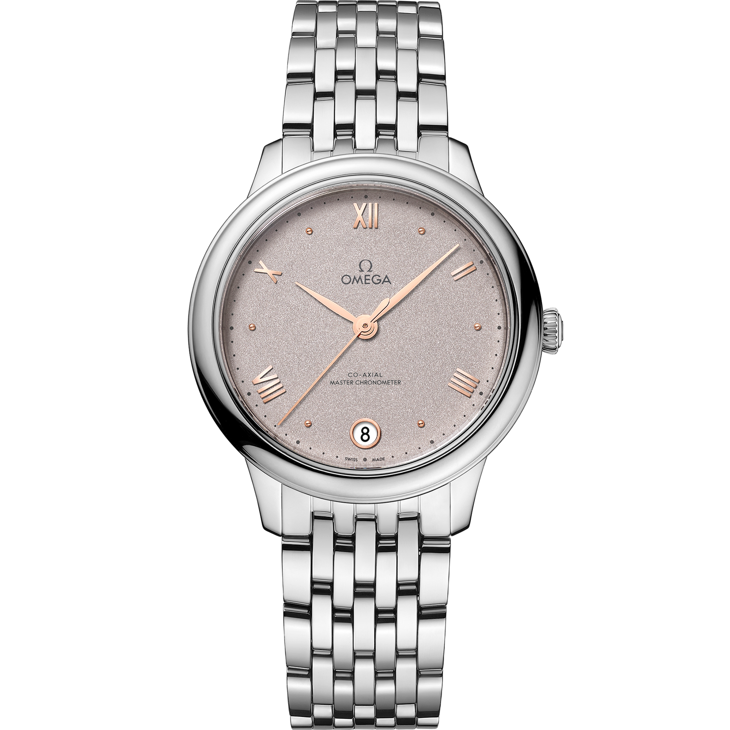 De Ville Prestige 34 mm, steel on steel