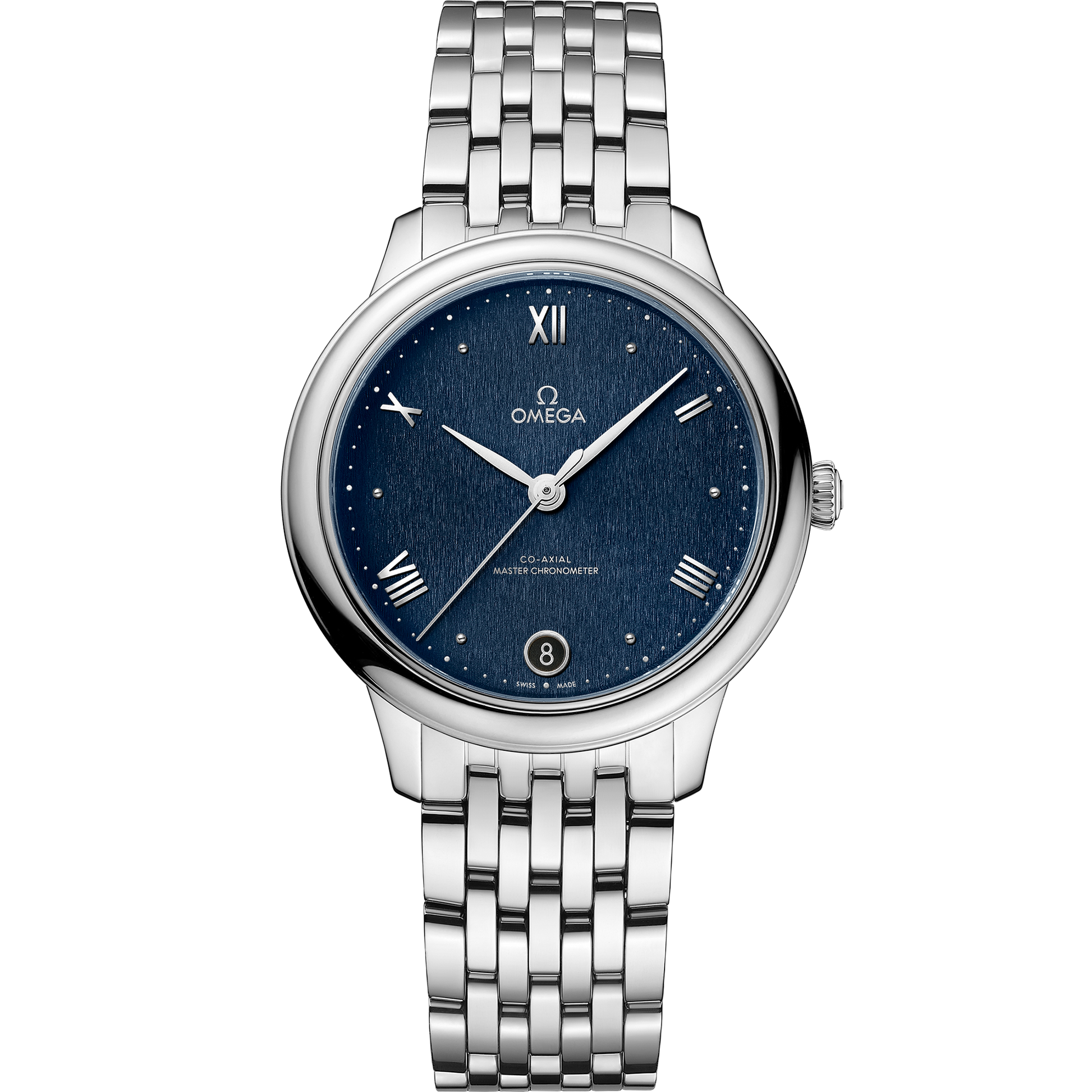 De Ville Prestige 34 mm, steel on steel