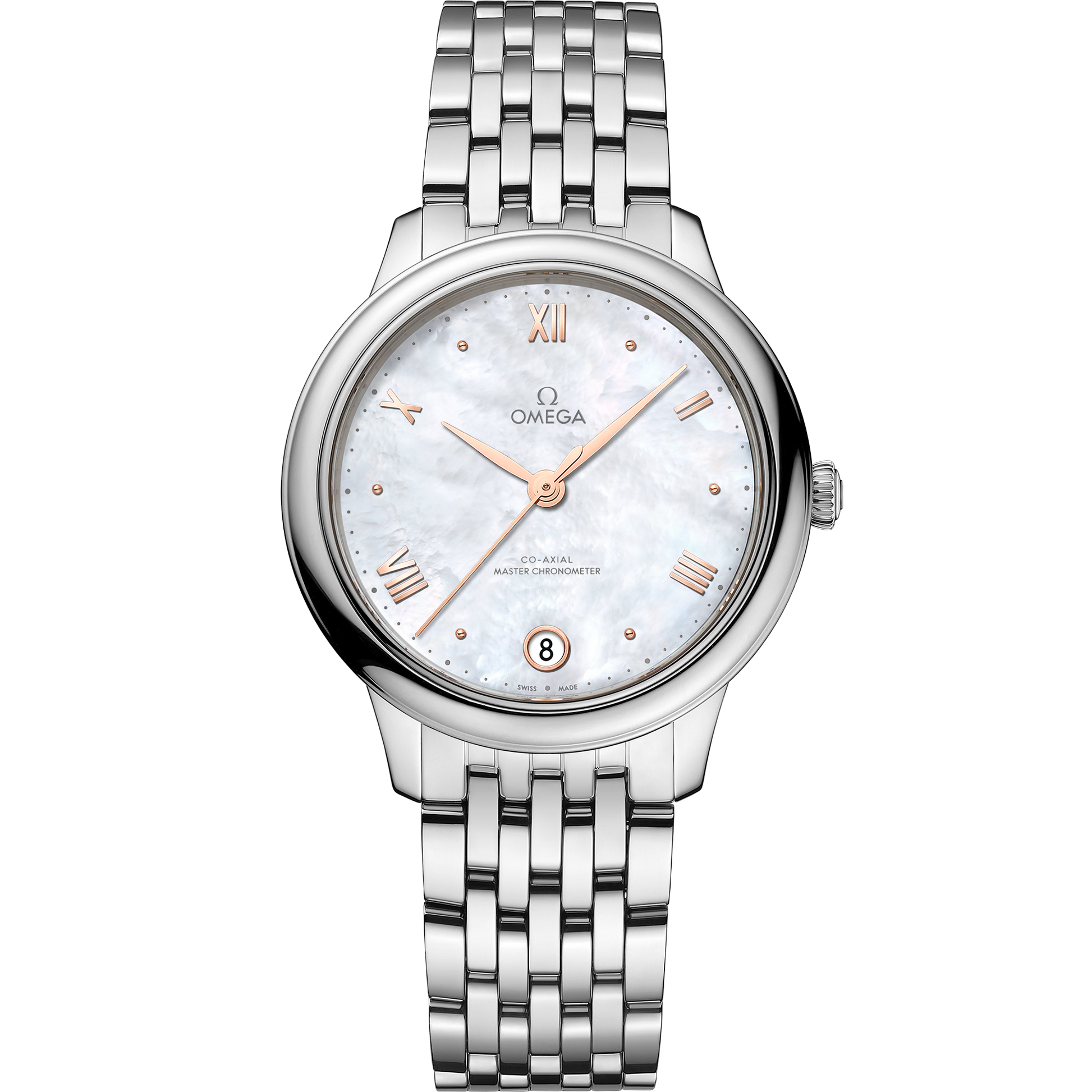 De Ville Prestige 34 mm, steel on steel
