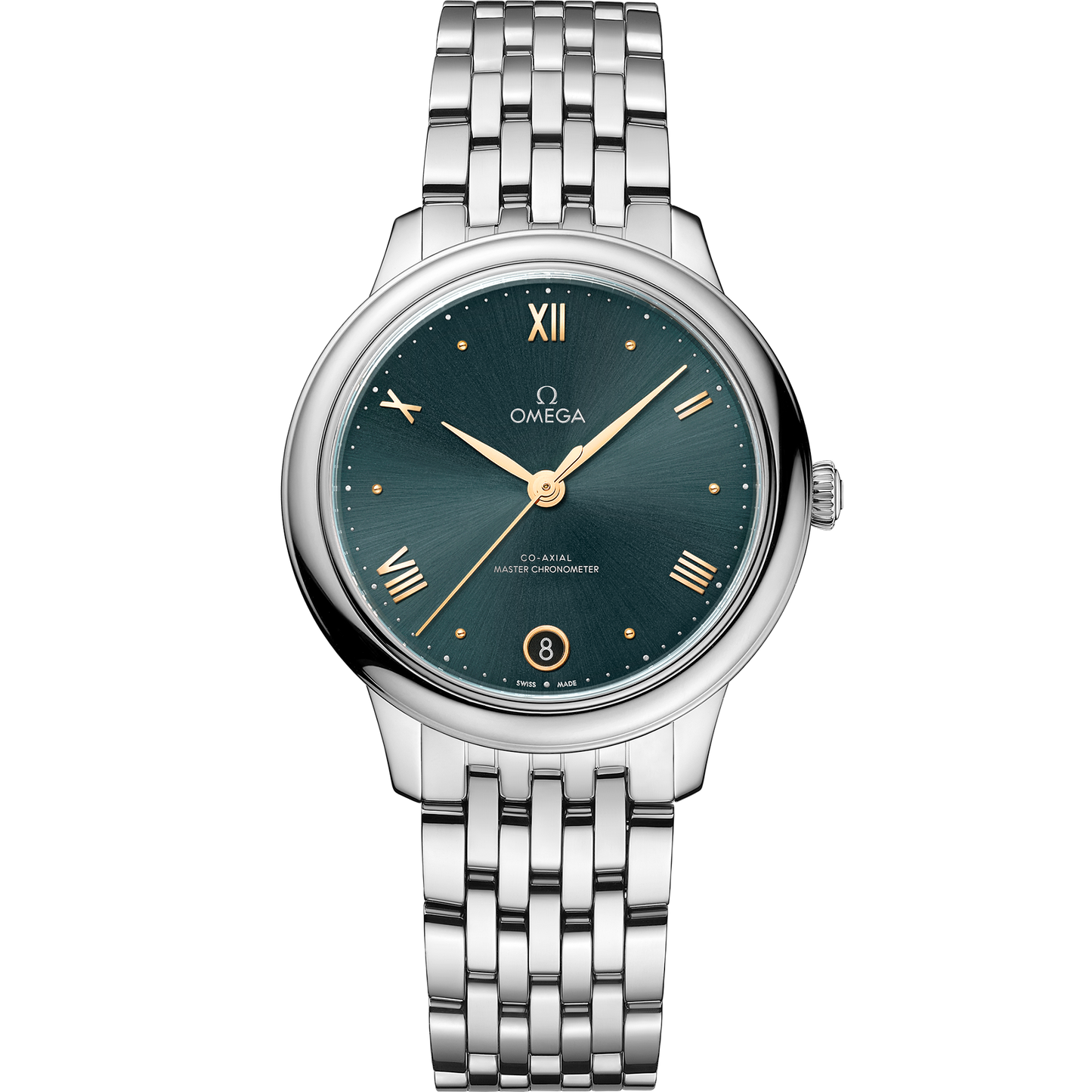 De Ville Prestige 34 mm, steel on steel