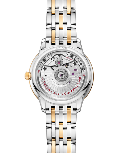 De Ville Prestige 34 mm, steel ‑ yellow gold on steel ‑ yellow gold