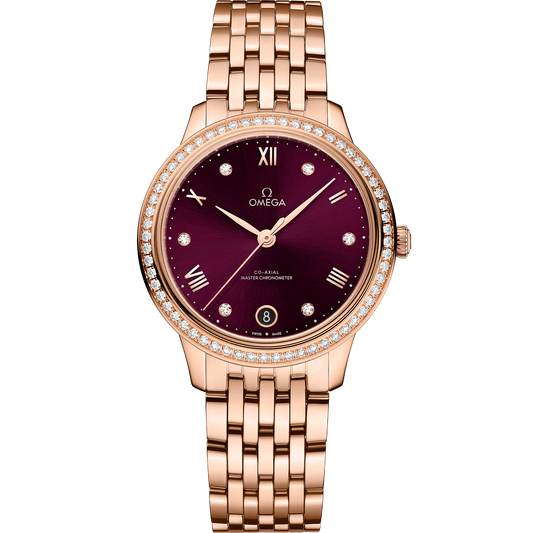 De Ville Prestige 34 mm, Sedna™ gold on Sedna™ gold