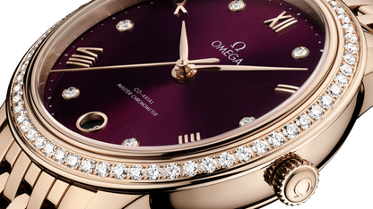 De Ville Prestige 34 mm, Sedna™ gold on Sedna™ gold