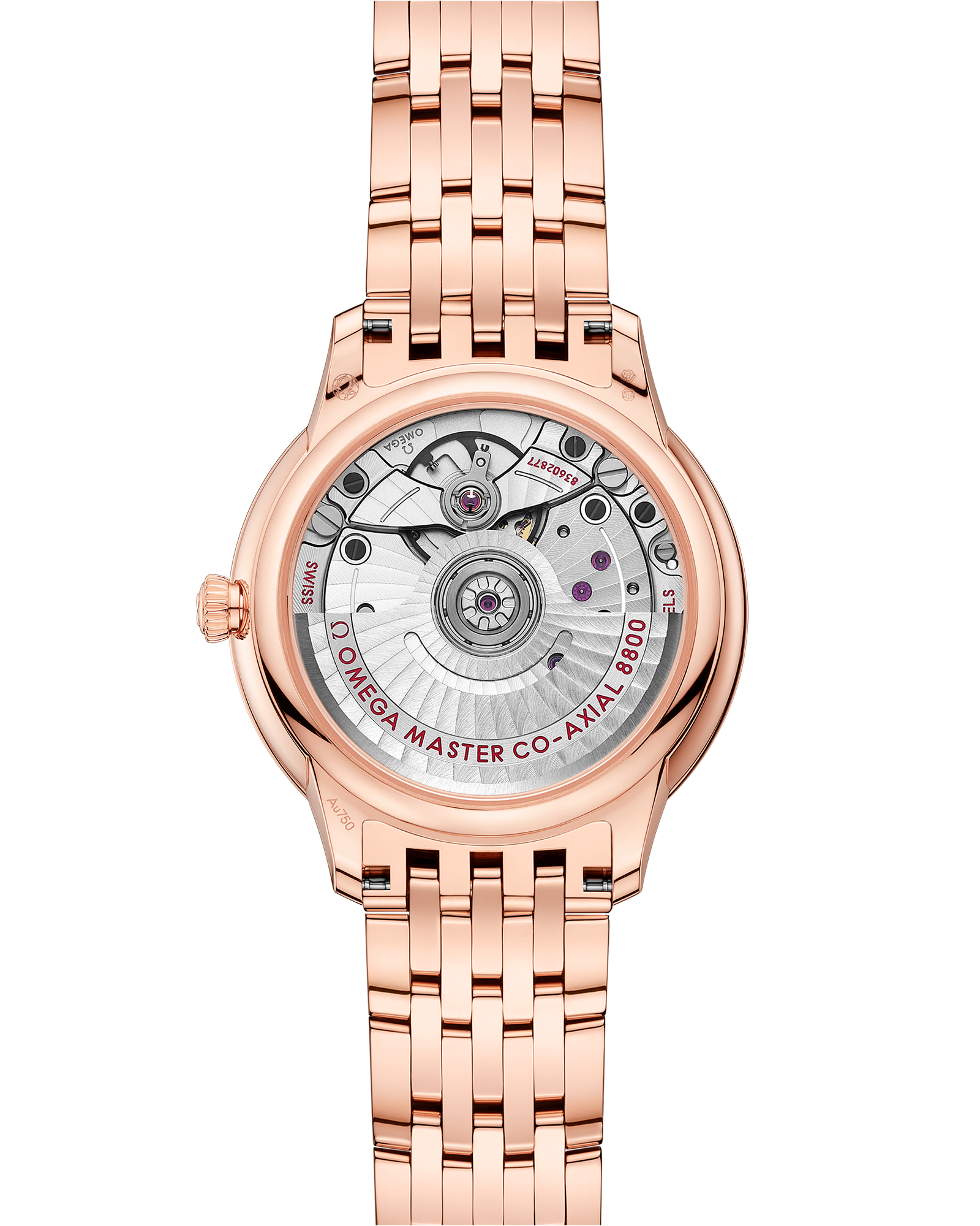 De Ville Prestige 34 mm, Sedna™ gold on Sedna™ gold