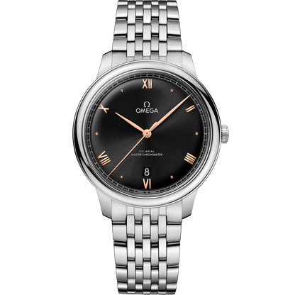 De Ville Prestige 40 mm, steel on steel