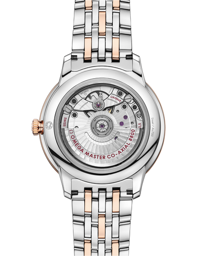 De Ville Prestige 40 mm, steel ‑ Sedna™ gold on steel ‑ Sedna™ gold