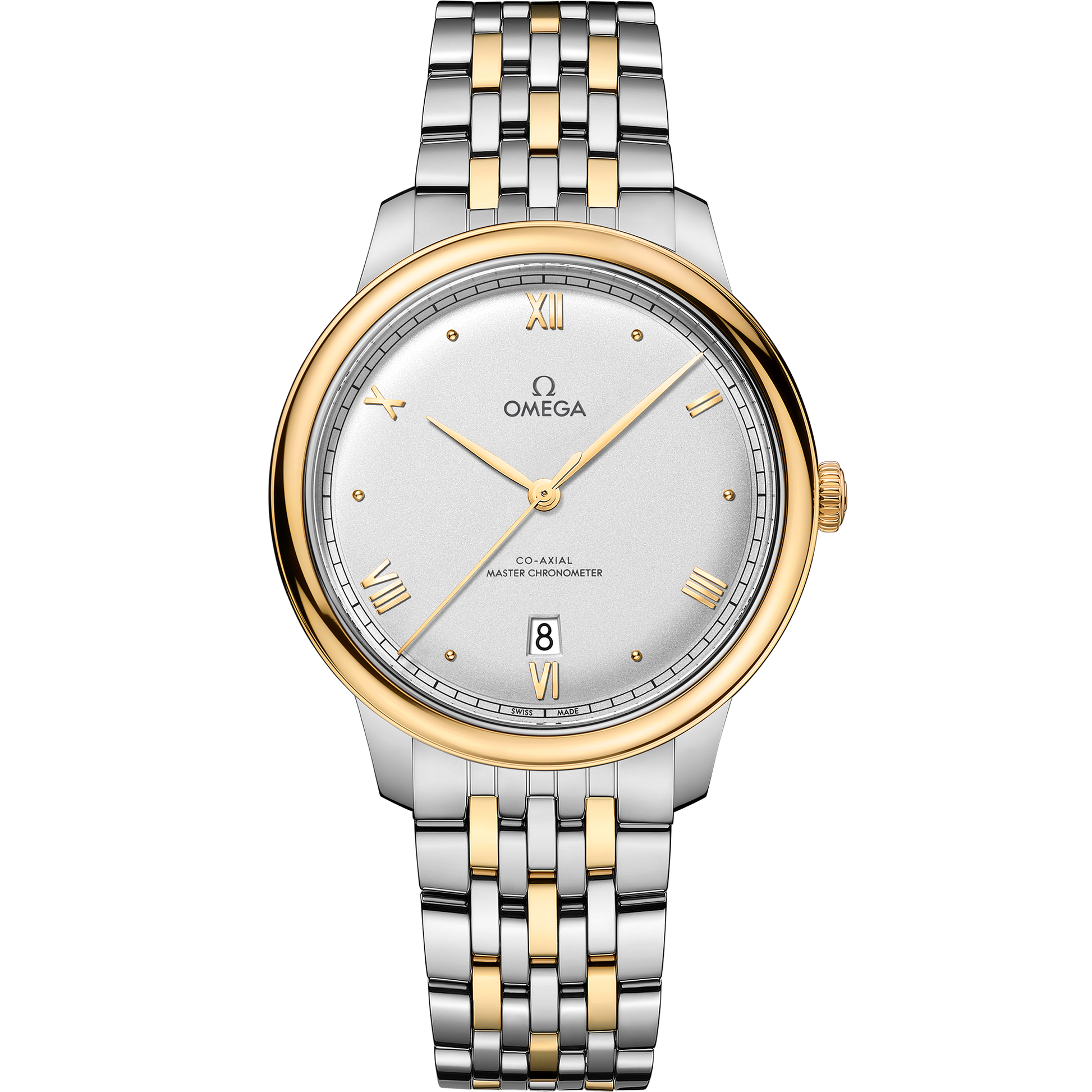 De Ville Prestige 40 mm, steel ‑ yellow gold on steel ‑ yellow gold