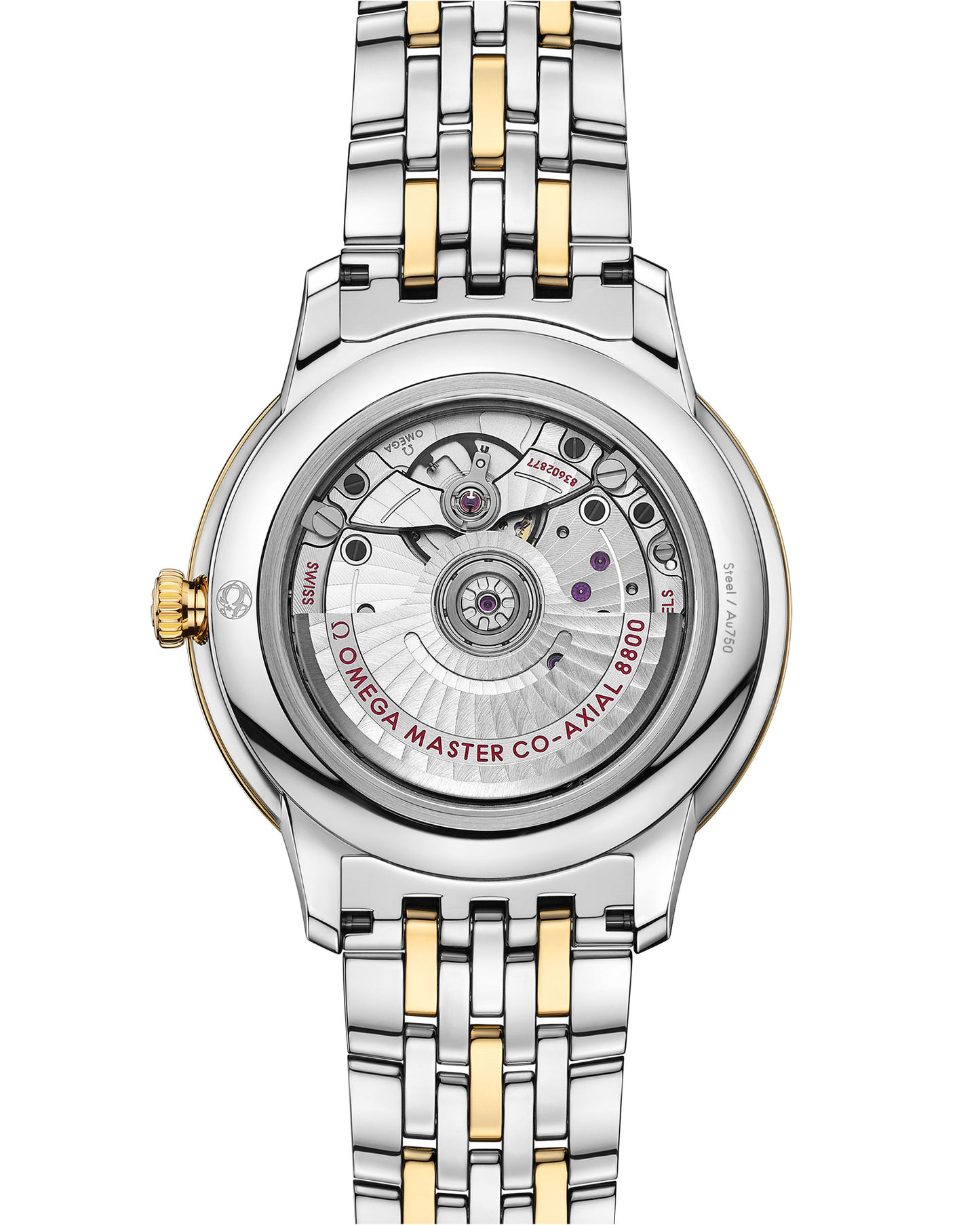 De Ville Prestige 40 mm, steel ‑ yellow gold on steel ‑ yellow gold