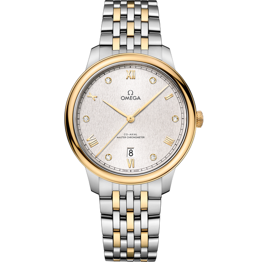 De Ville Prestige 40 mm, steel ‑ yellow gold on yellow gold