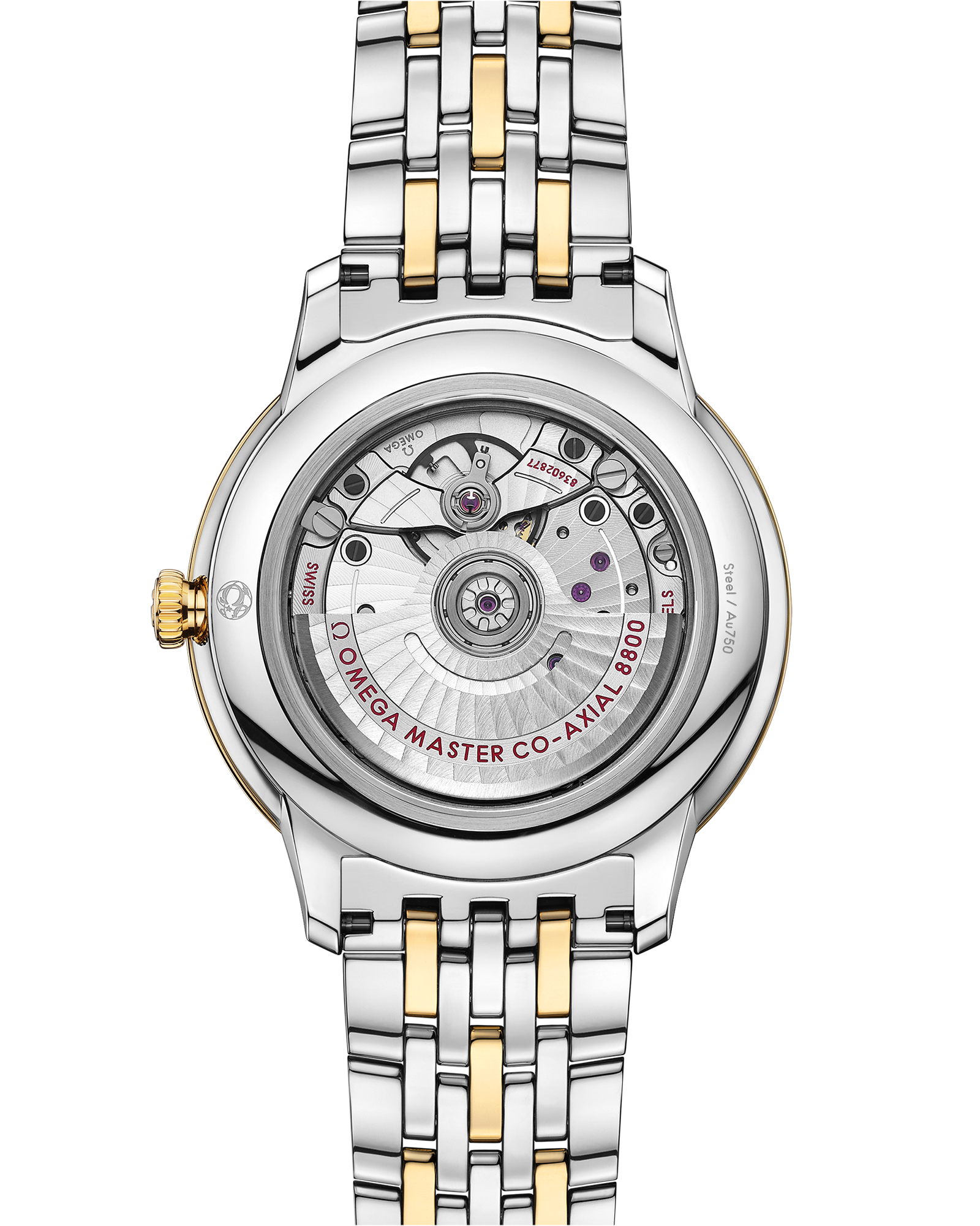 De Ville Prestige 40 mm, steel ‑ yellow gold on yellow gold
