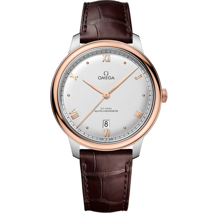 De Ville Prestige 40 mm, steel ‑ Sedna™ gold