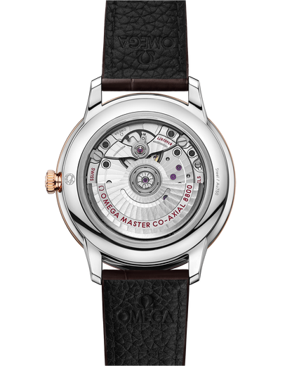 De Ville Prestige 40 mm, steel ‑ Sedna™ gold