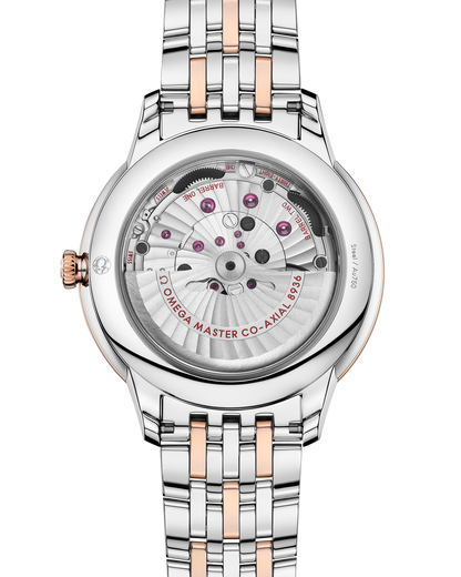 De Ville Prestige 42 mm, steel ‑ Sedna™ gold on steel ‑ Sedna™ gold
