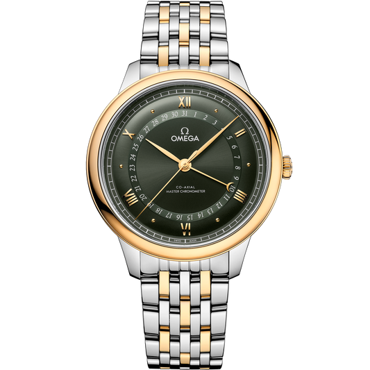 De Ville Prestige 42 mm, steel ‑ yellow gold on steel ‑ yellow gold