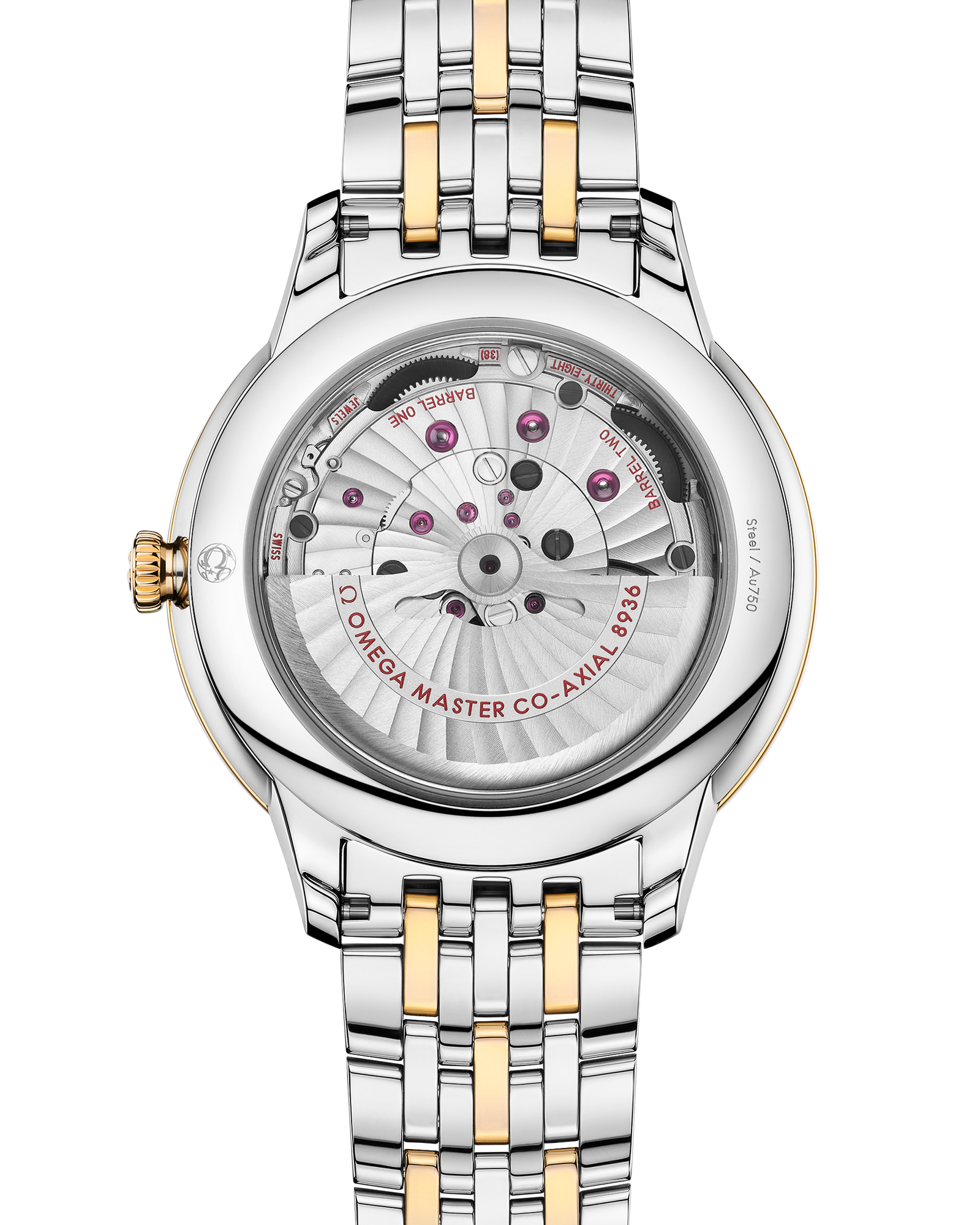 De Ville Prestige 42 mm, steel ‑ yellow gold on steel ‑ yellow gold