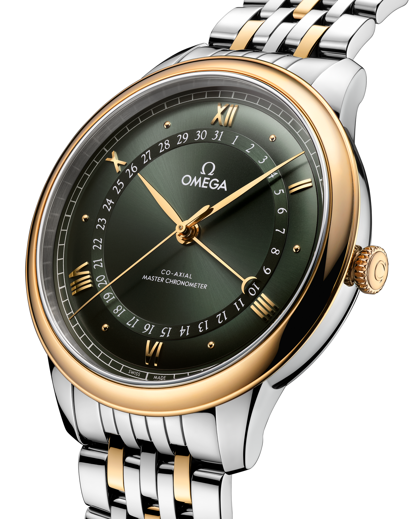 De Ville Prestige 42 mm, steel ‑ yellow gold on steel ‑ yellow gold