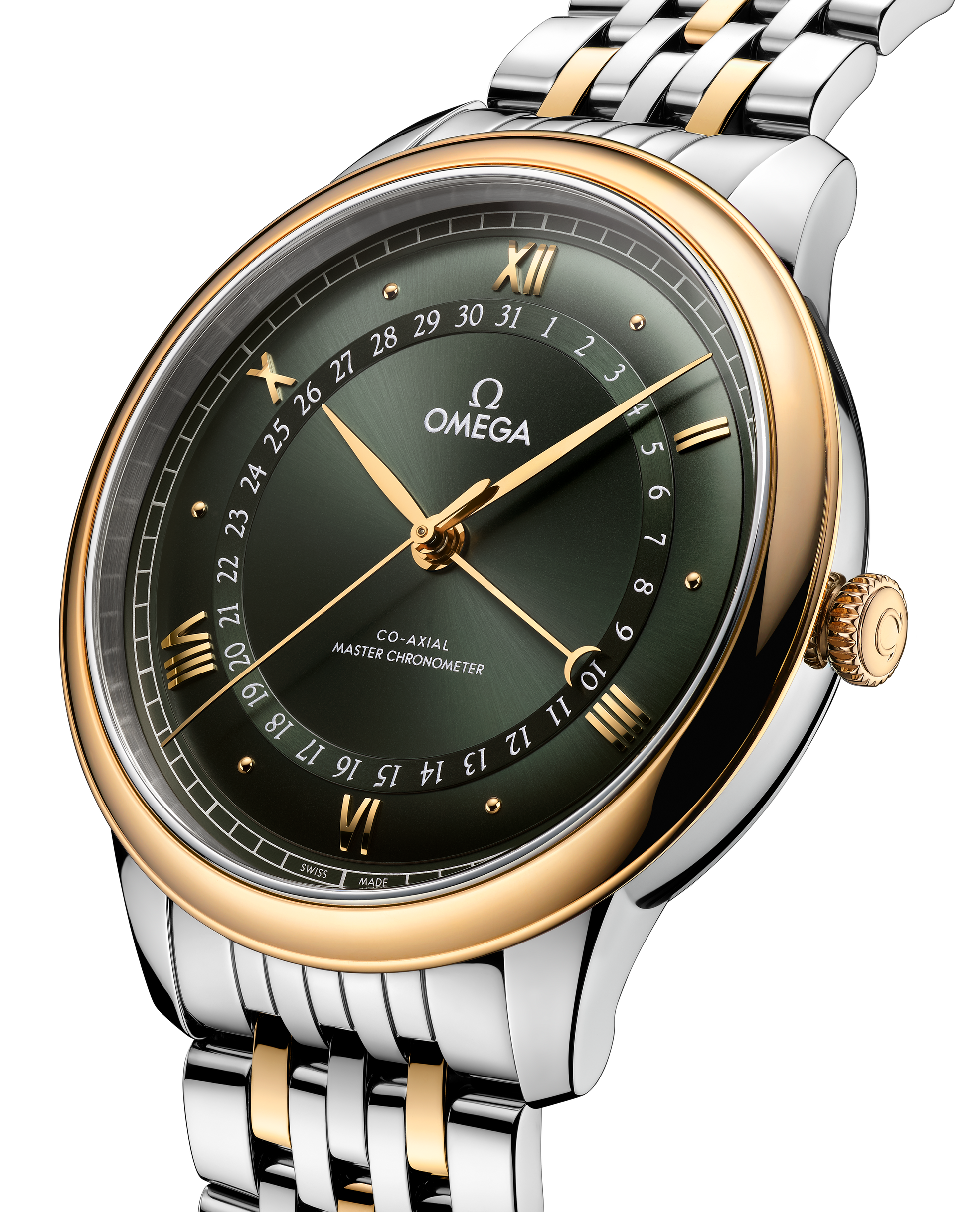 De Ville Prestige 42 mm, steel ‑ yellow gold on steel ‑ yellow gold