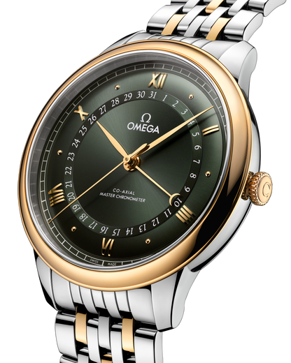 De Ville Prestige 42 mm, steel ‑ yellow gold on steel ‑ yellow gold