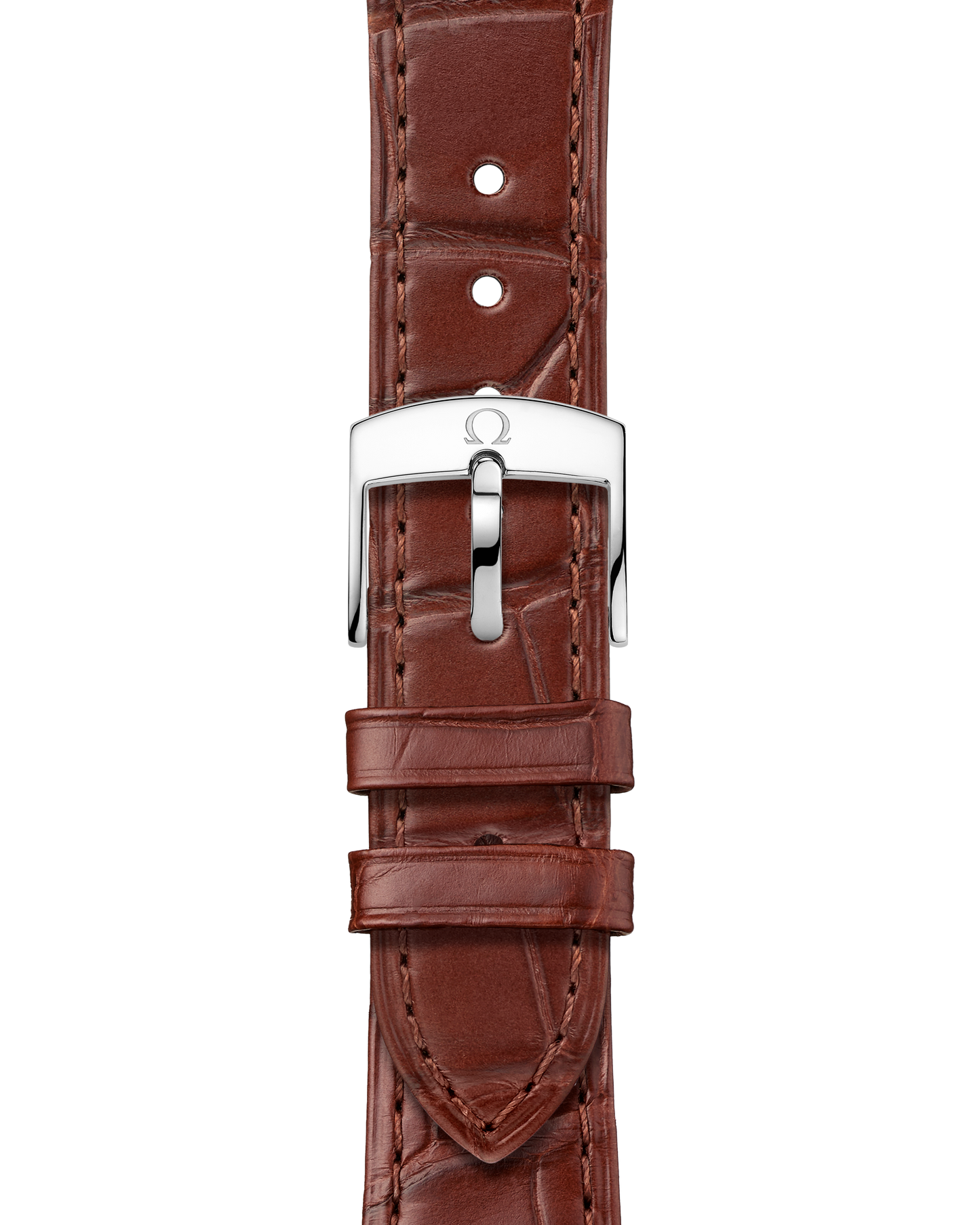 De Ville Prestige 42 mm, steel ‑ Sedna™ gold on alligator