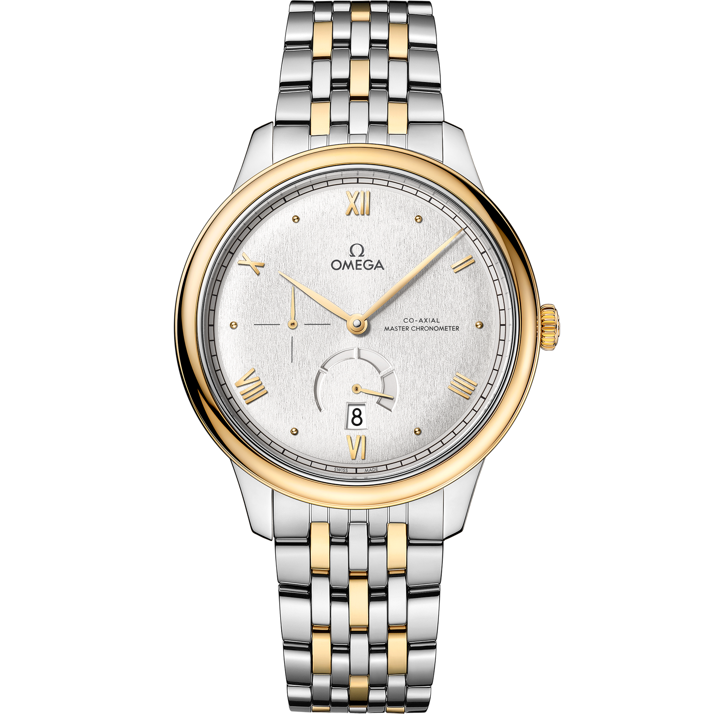 De Ville Prestige 41 mm, steel ‑ yellow gold on steel ‑ yellow gold
