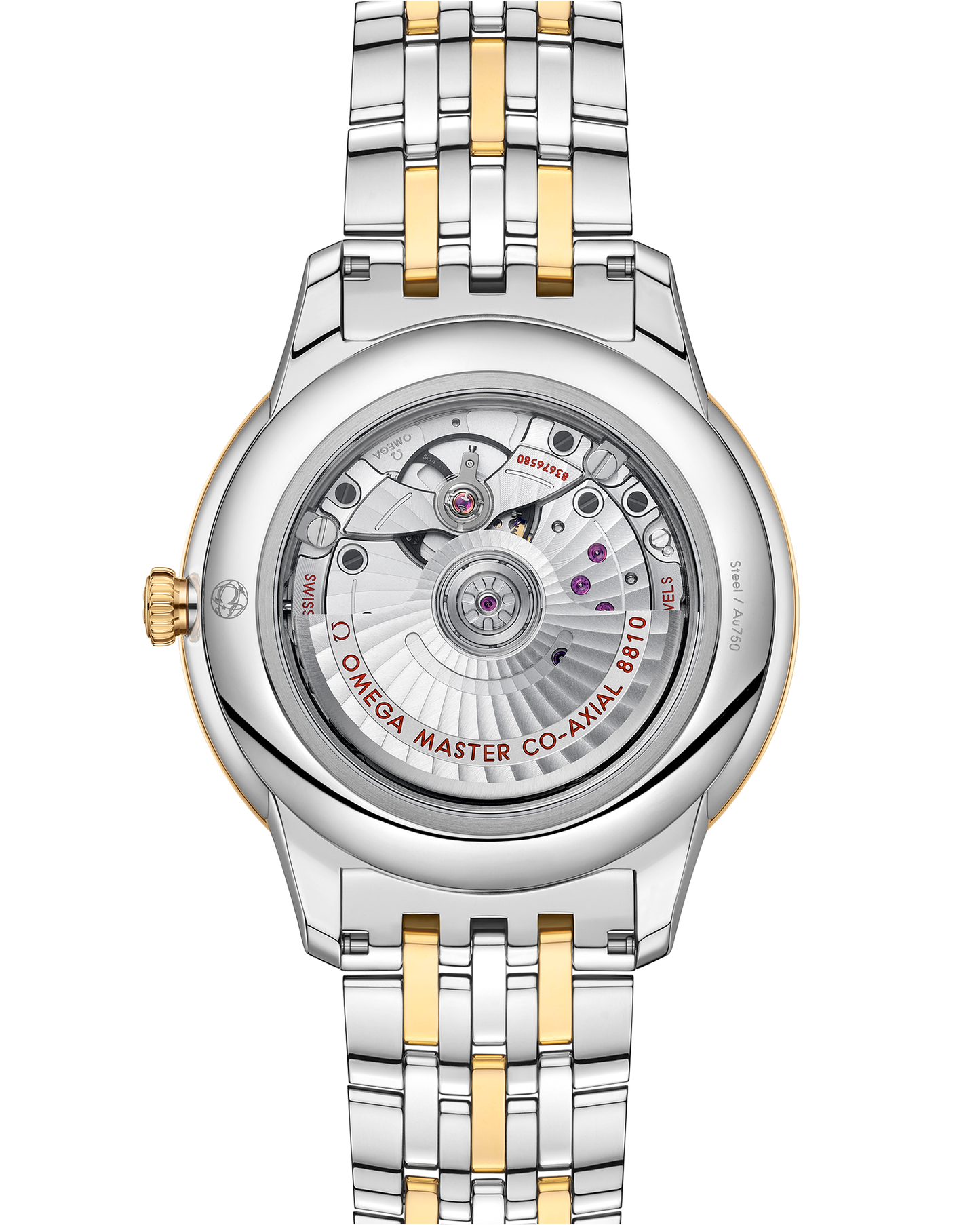 De Ville Prestige 41 mm, steel ‑ yellow gold on steel ‑ yellow gold