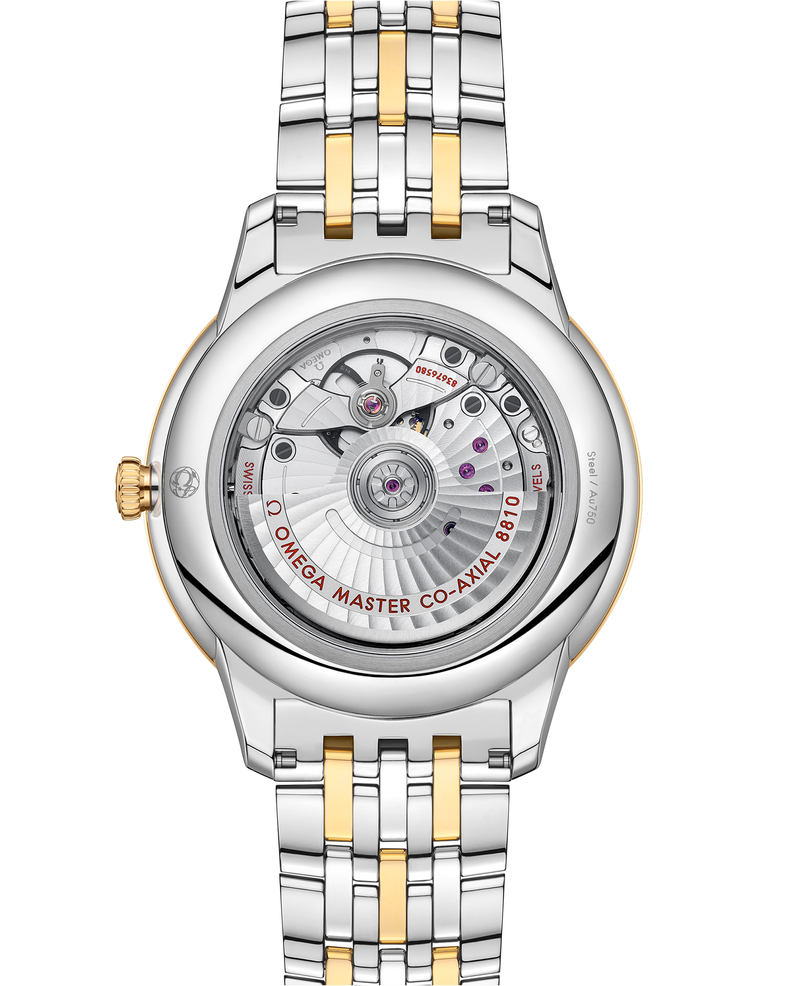 De Ville Prestige 41 mm, steel ‑ yellow gold on steel ‑ yellow gold