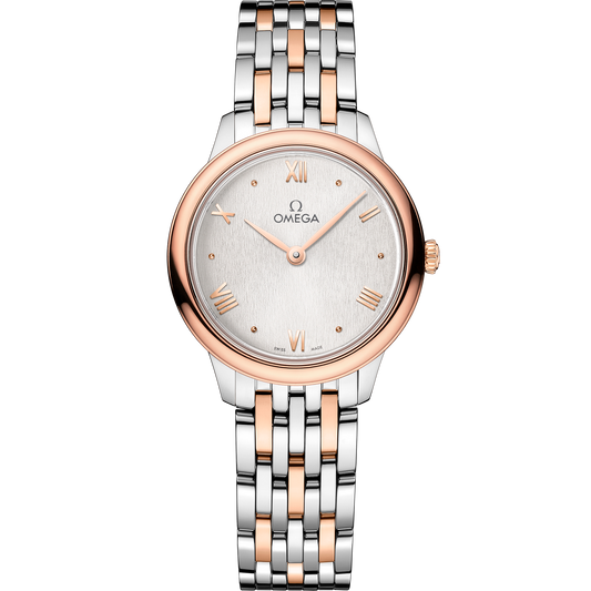 De Ville Prestige 27.5 mm, steel ‑ Sedna™ gold on steel ‑ Sedna™ gold