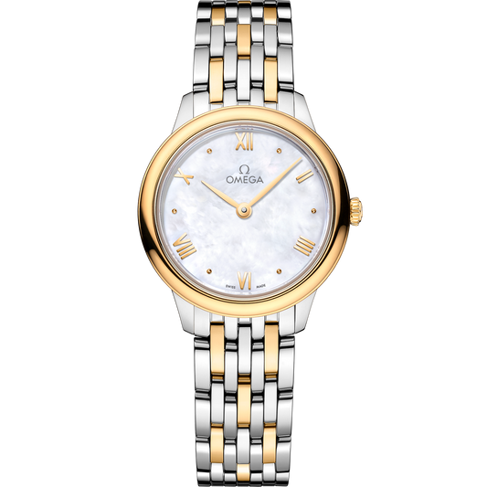 De Ville Prestige 27.5 mm, steel ‑ yellow gold on steel ‑ yellow gold