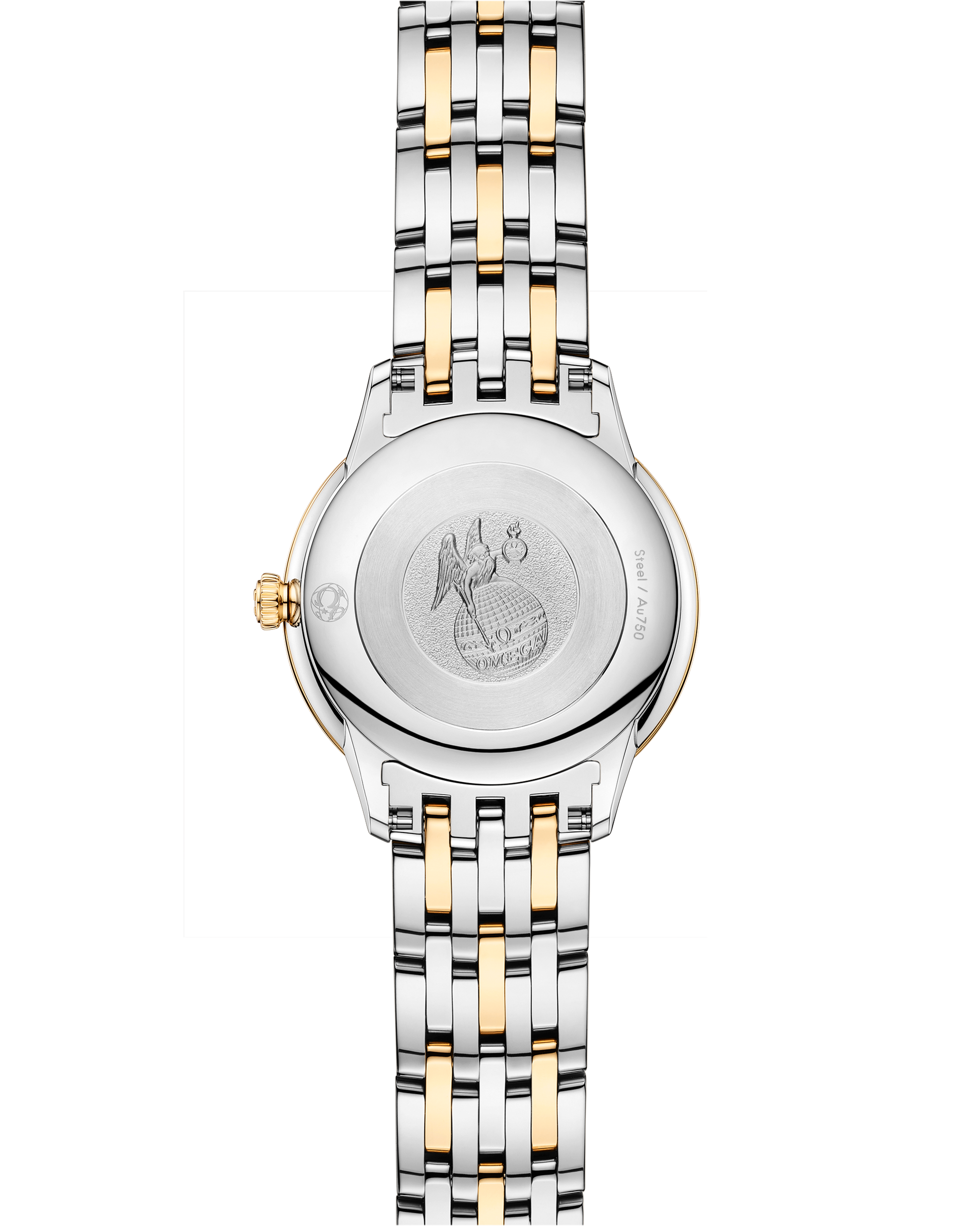 De Ville Prestige 27.5 mm, steel ‑ yellow gold on steel ‑ yellow gold