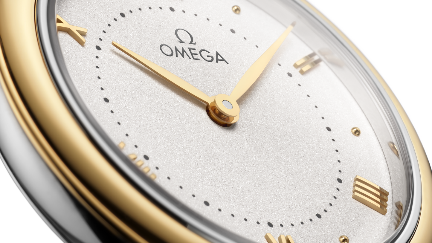 De Ville Prestige 30 mm, steel ‑ yellow gold on steel ‑ yellow gold